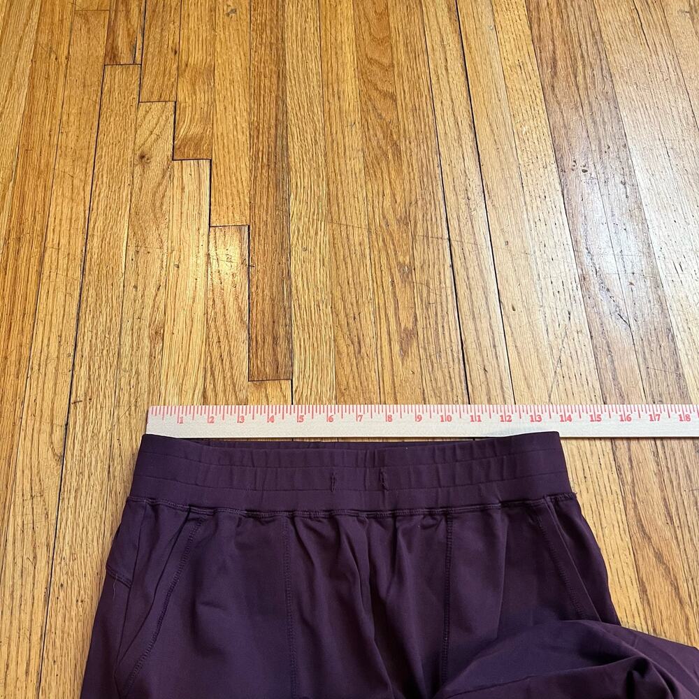 Zyia Pants Womens Small Unwind Jogger Maroin Pockets ** - Picture 8 of 11